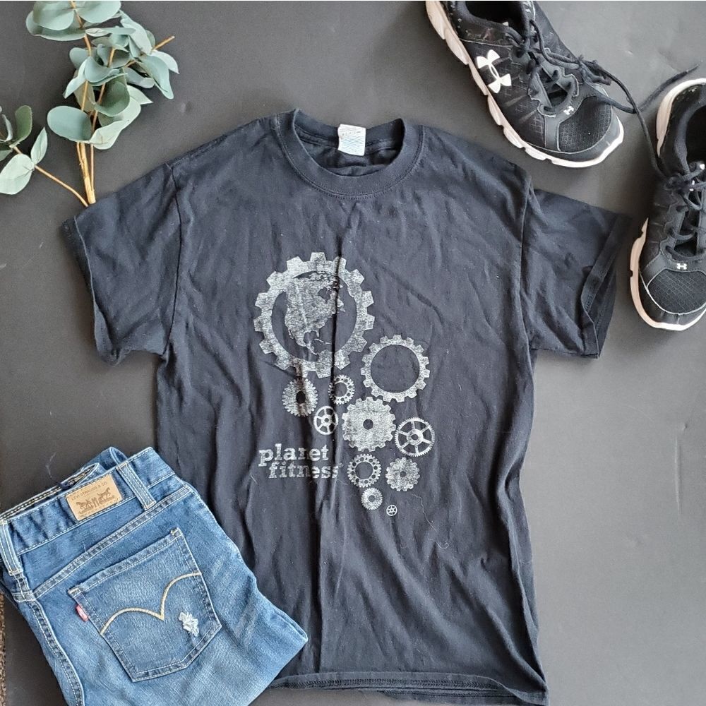 Gildan Planet Fitness Black Shirt